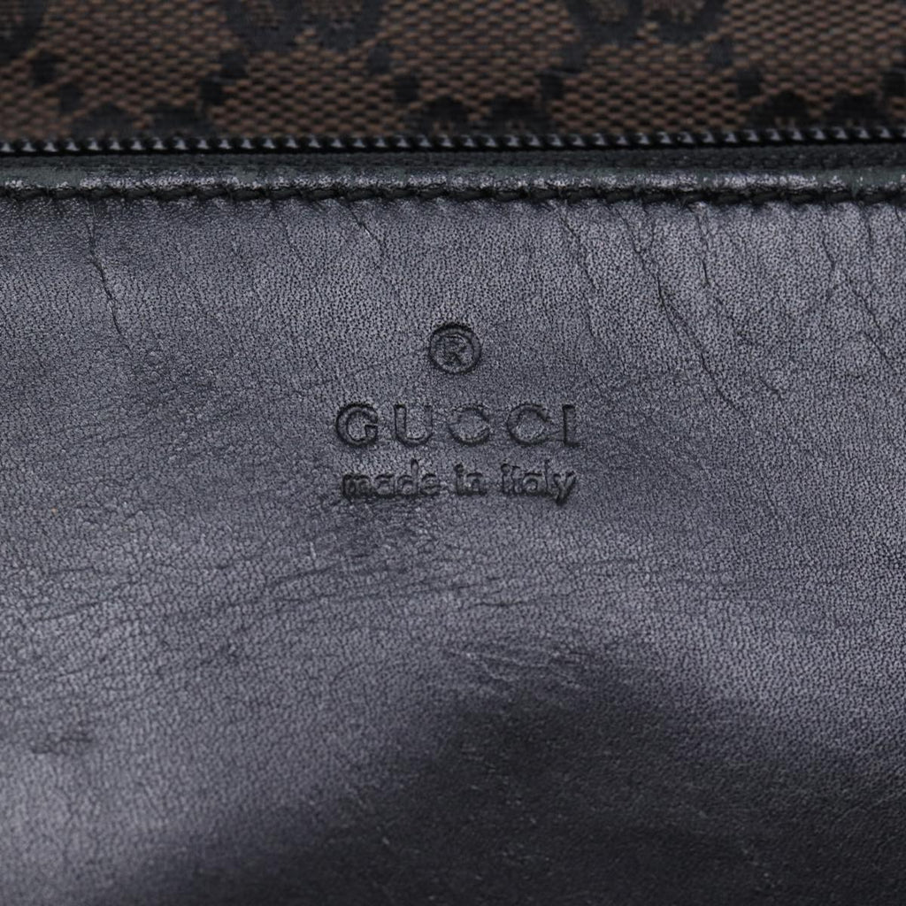 GUCCI GG Canvas Tote Bag Brown 019 0402 yk11958