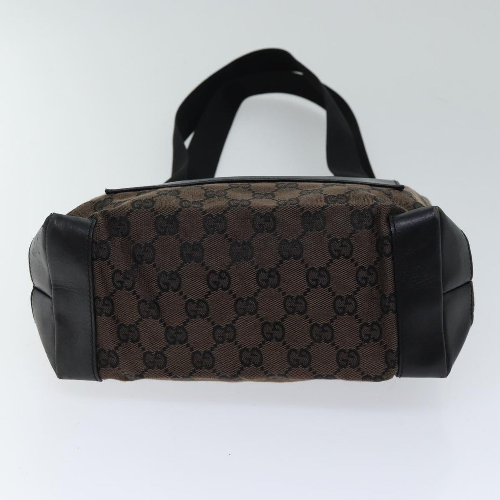 GUCCI GG Canvas Tote Bag Brown 019 0402 yk11958