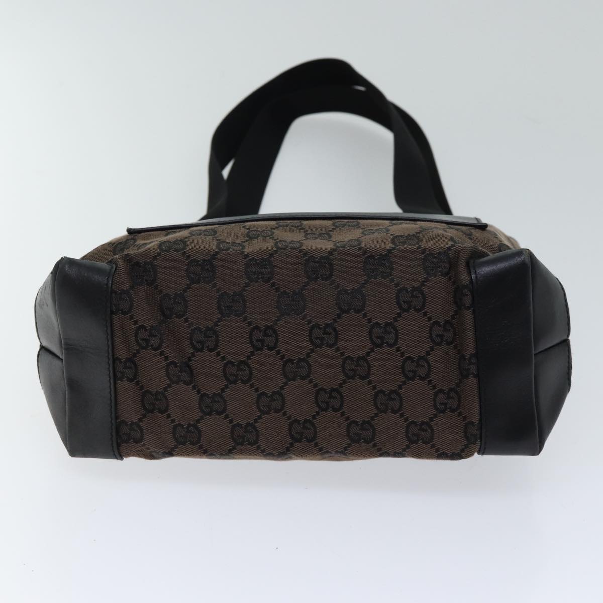 GUCCI GG Canvas Tote Bag Brown 019 0402 yk11958
