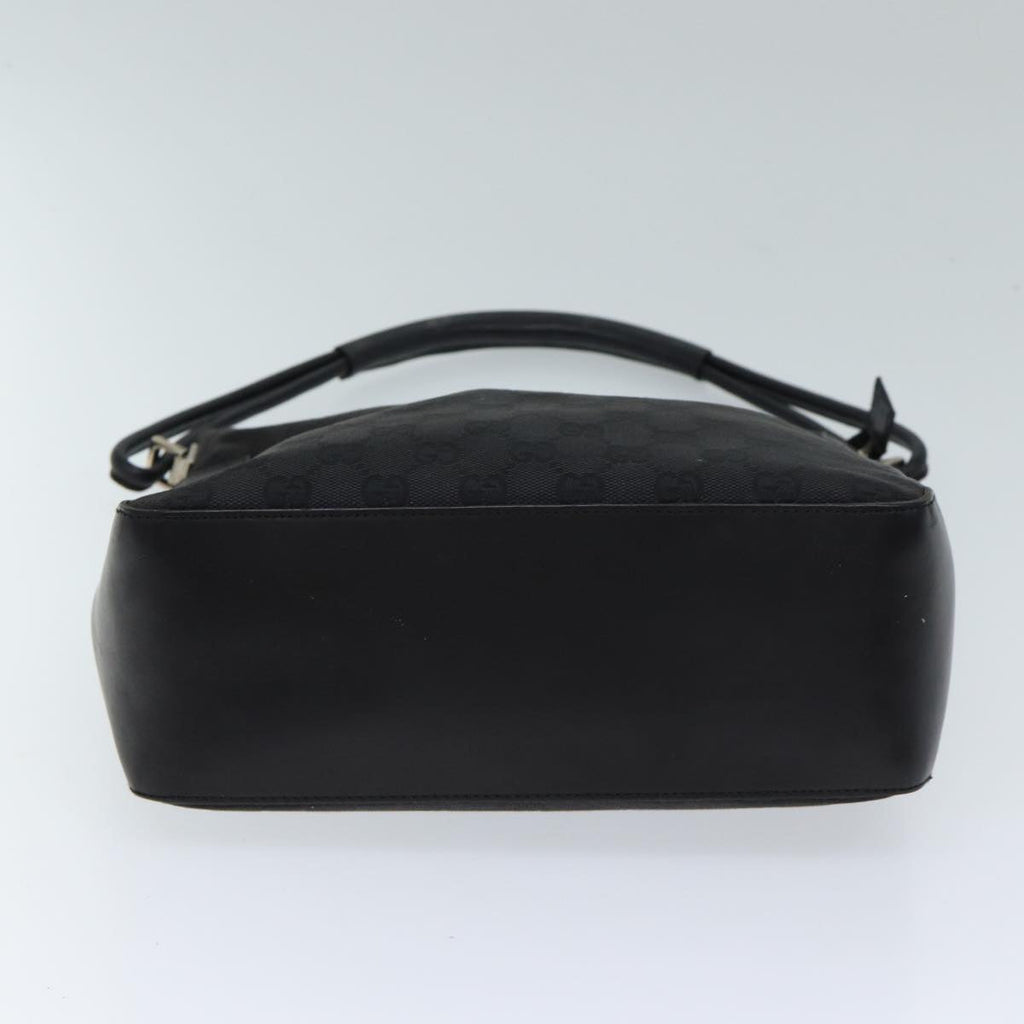 GUCCI GG Canvas Shoulder Bag Black 001 3766 yk11968