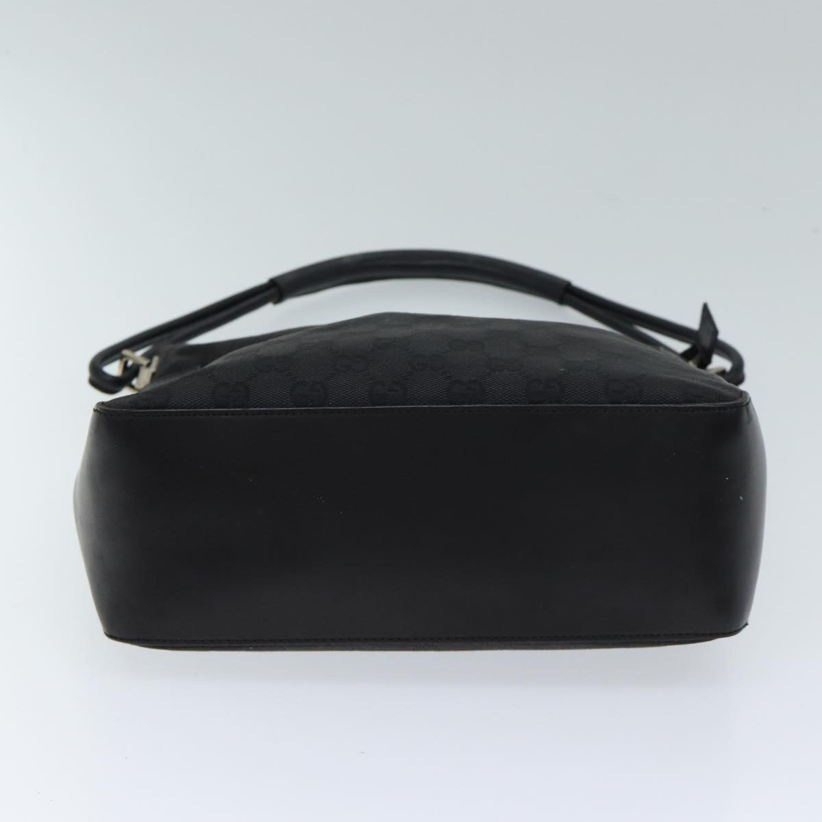 GUCCI GG Canvas Shoulder Bag Black 001 3766 yk11968