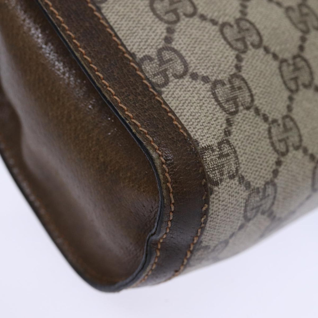 GUCCI GG Canvas Web Sherry Line Clutch Bag Beige Green 84 01 006 yk12008