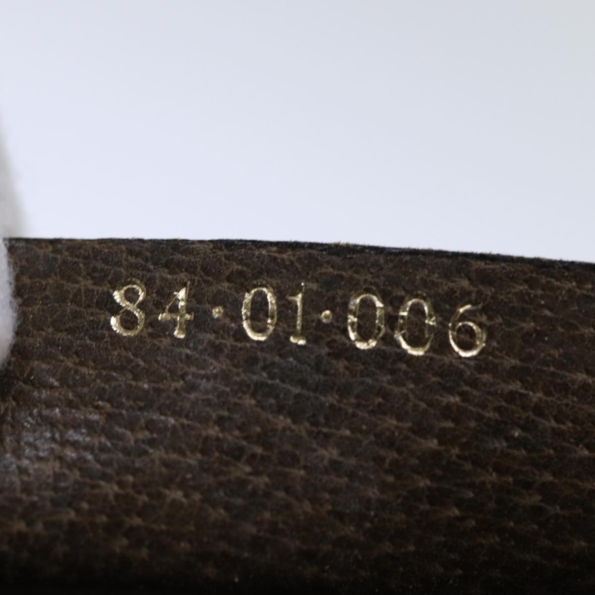 GUCCI GG Canvas Web Sherry Line Clutch Bag Beige Green 84 01 006 yk12008
