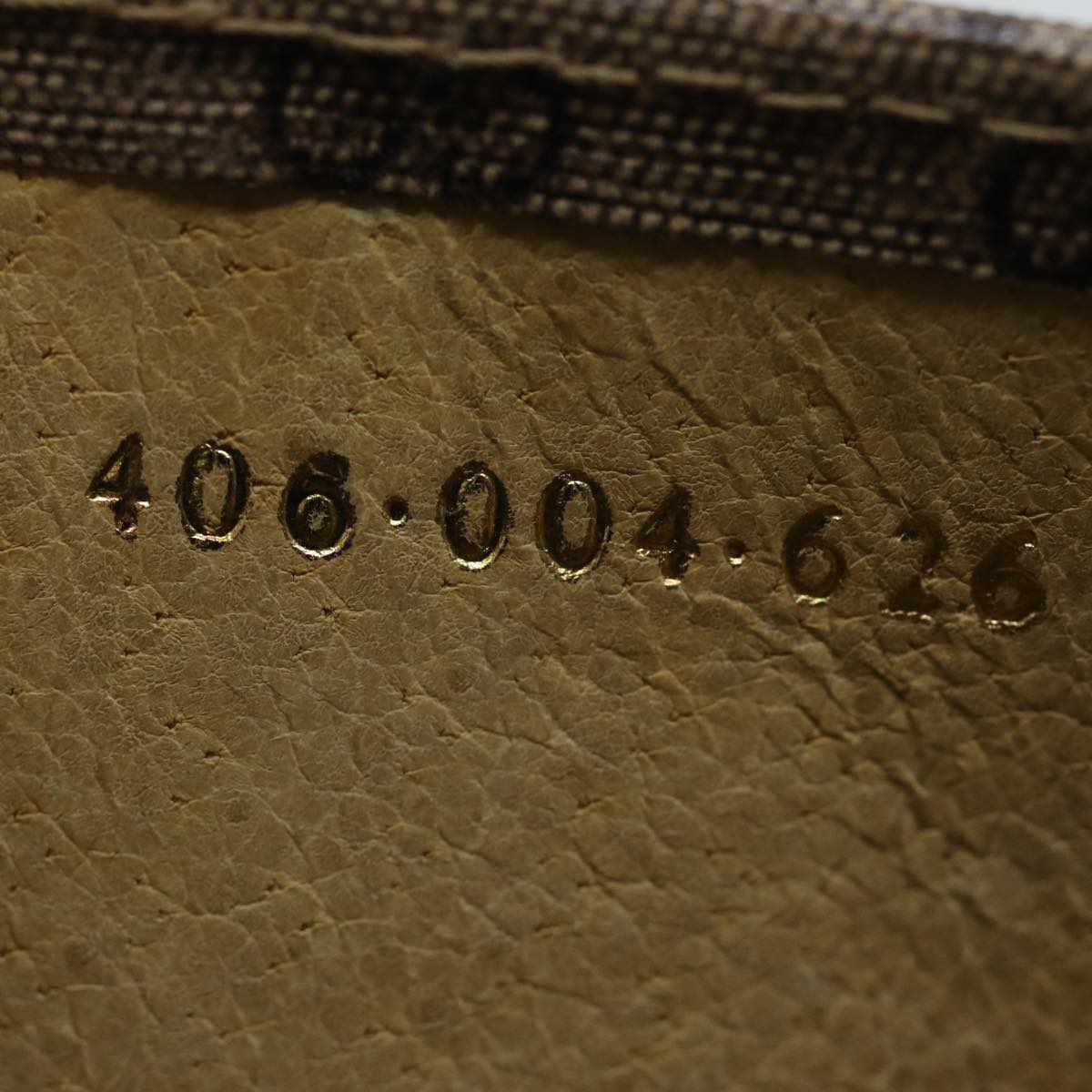 GUCCI Micro GG Supreme Chain Web Sherry Line Shoulder Bag PVC Beige yk12014