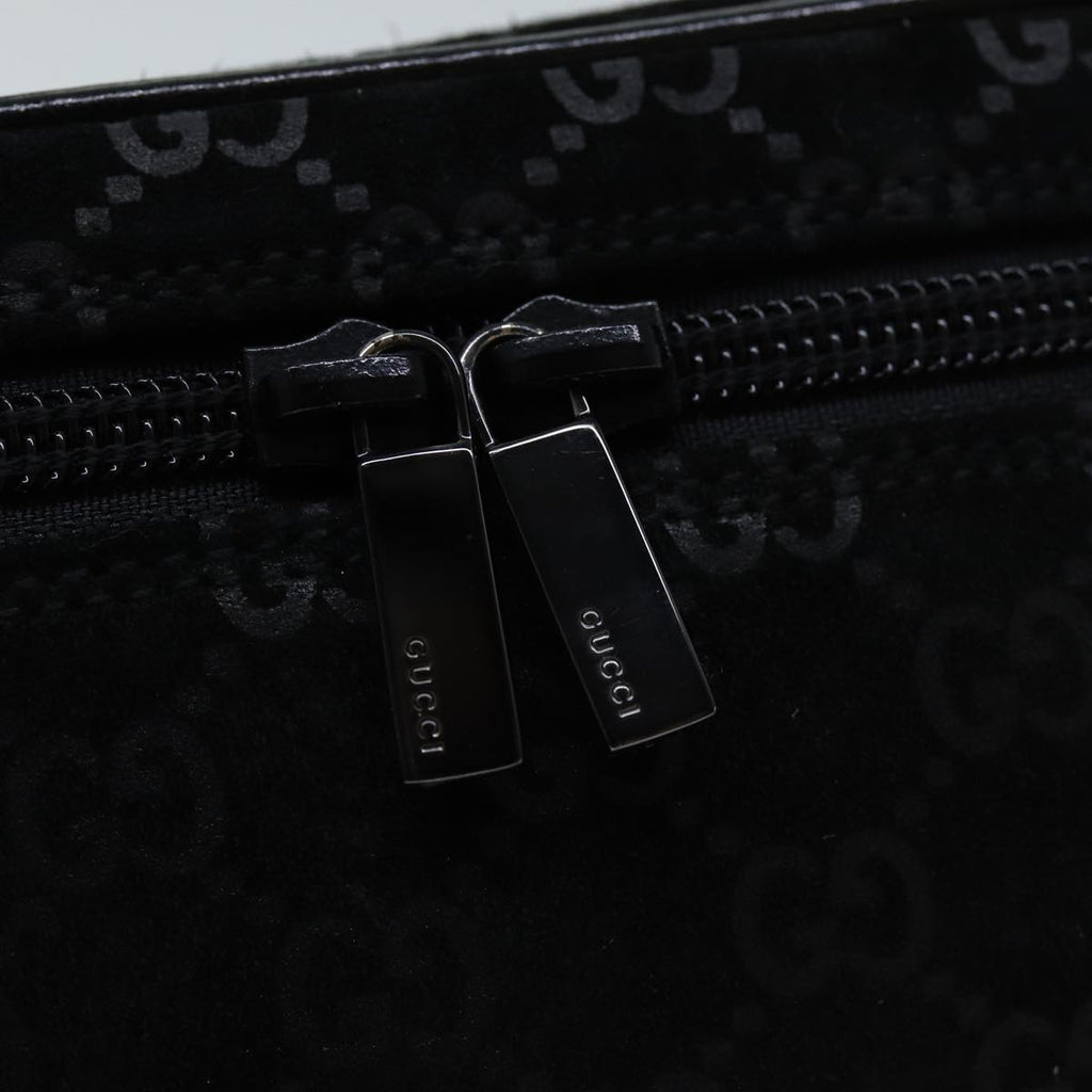 GUCCI GG Canvas Vanity Cosmetic Pouch Black 032 1956 0051 yk12017