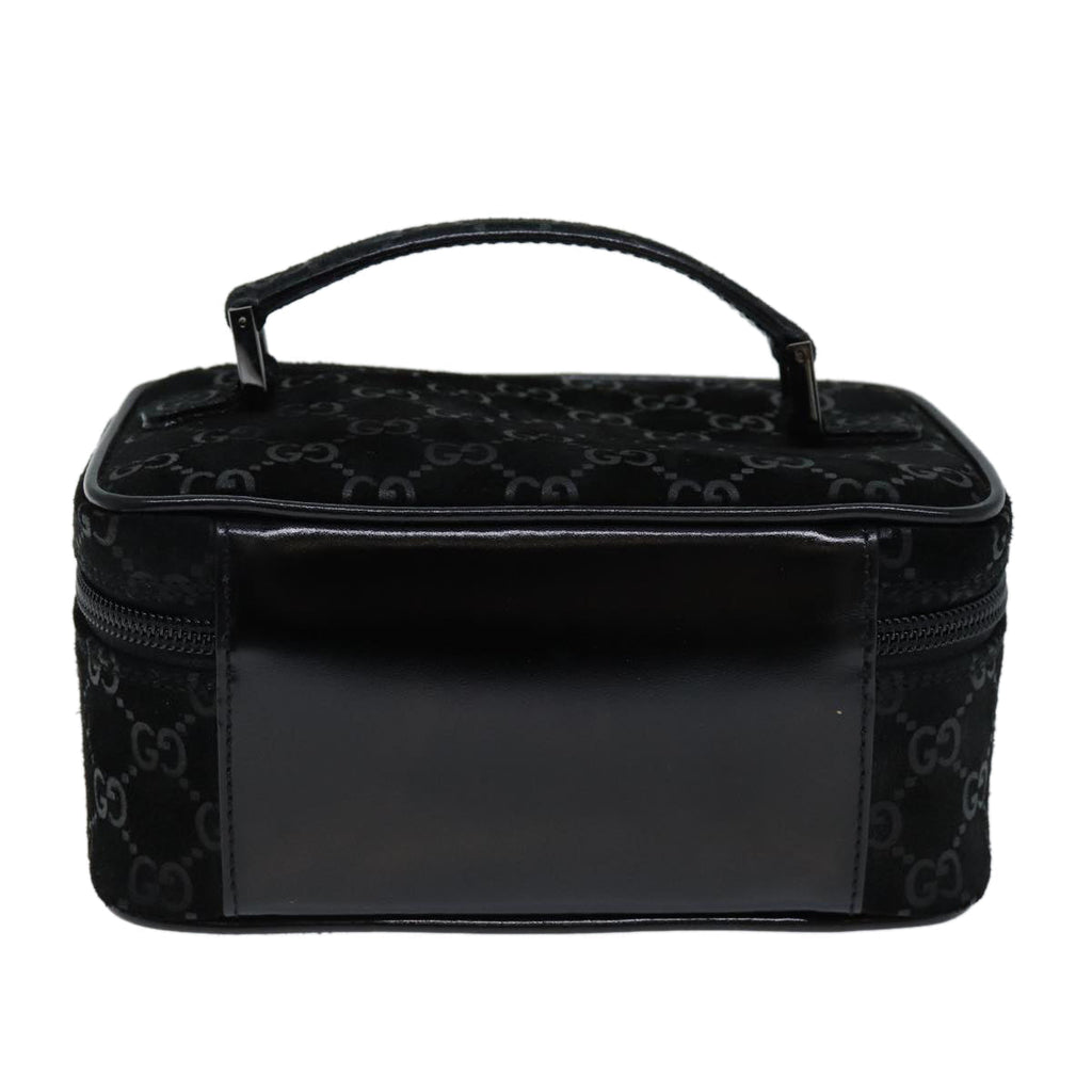 GUCCI GG Canvas Vanity Cosmetic Pouch Black 032 1956 0051 yk12017
