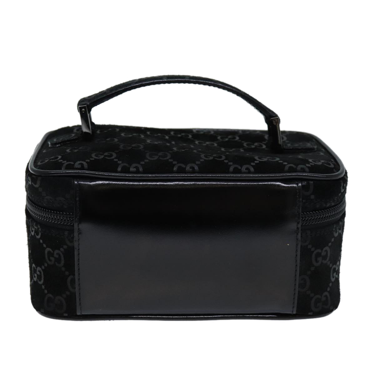 GUCCI GG Canvas Vanity Cosmetic Pouch Black 032 1956 0051 yk12017
