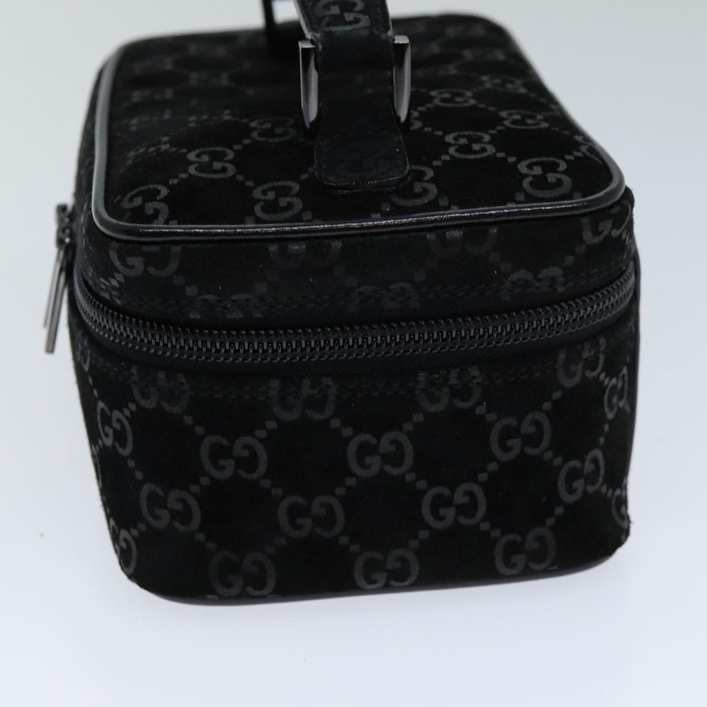 GUCCI GG Canvas Vanity Cosmetic Pouch Black 032 1956 0051 yk12017