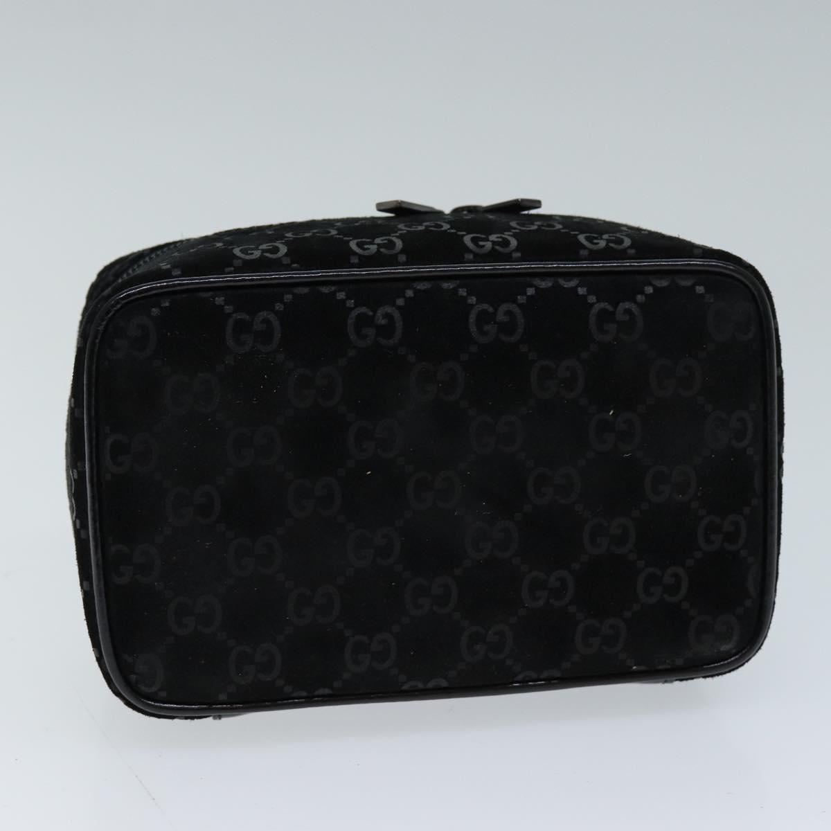 GUCCI GG Canvas Vanity Cosmetic Pouch Black 032 1956 0051 yk12017