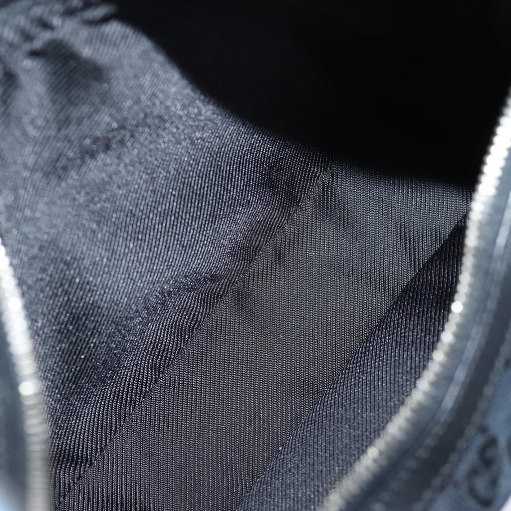 GUCCI GG Canvas Shoulder Bag Black 001 3812 yk12045
