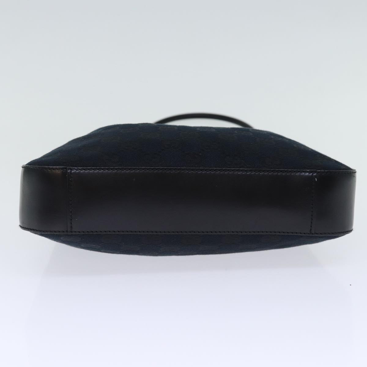 GUCCI GG Canvas Shoulder Bag Black 001 3812 yk12045