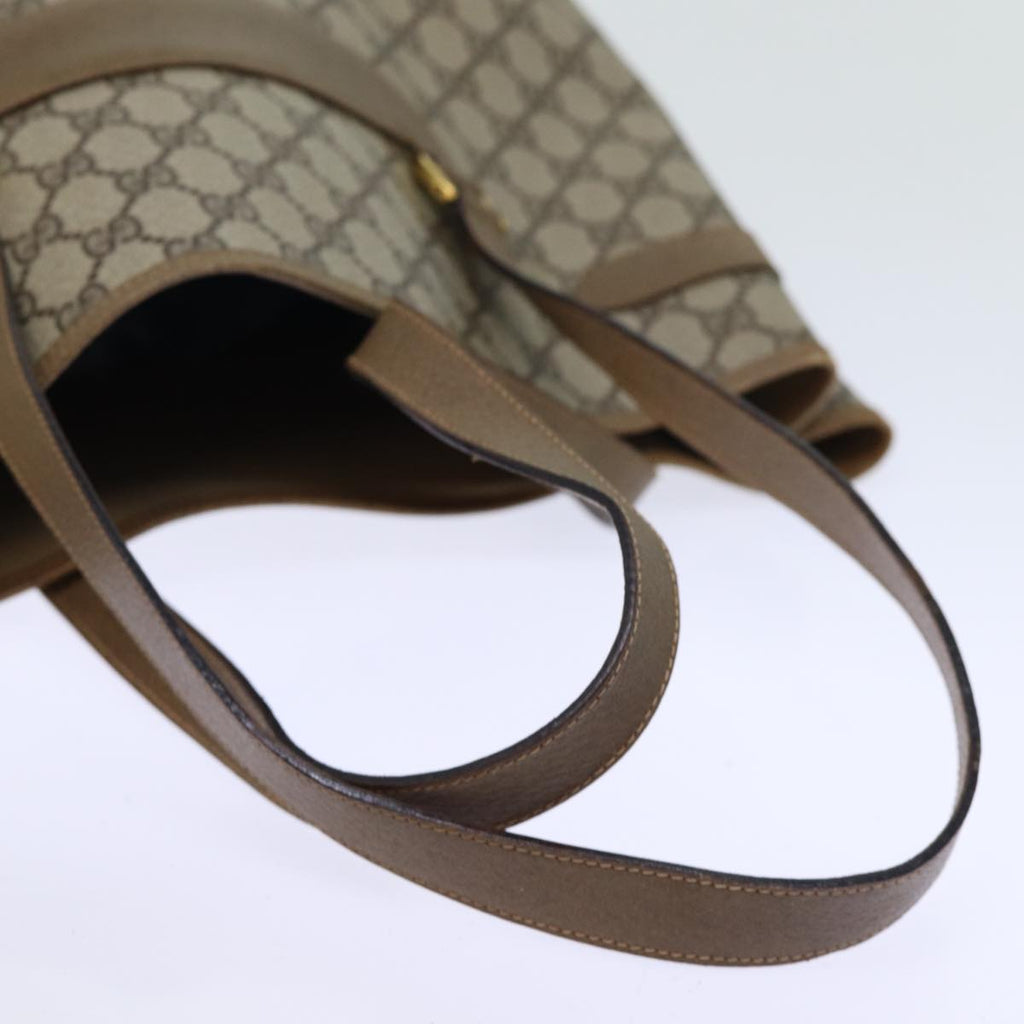 GUCCI GG Supreme Tote Bag PVC Beige 39 02 061 yk12055
