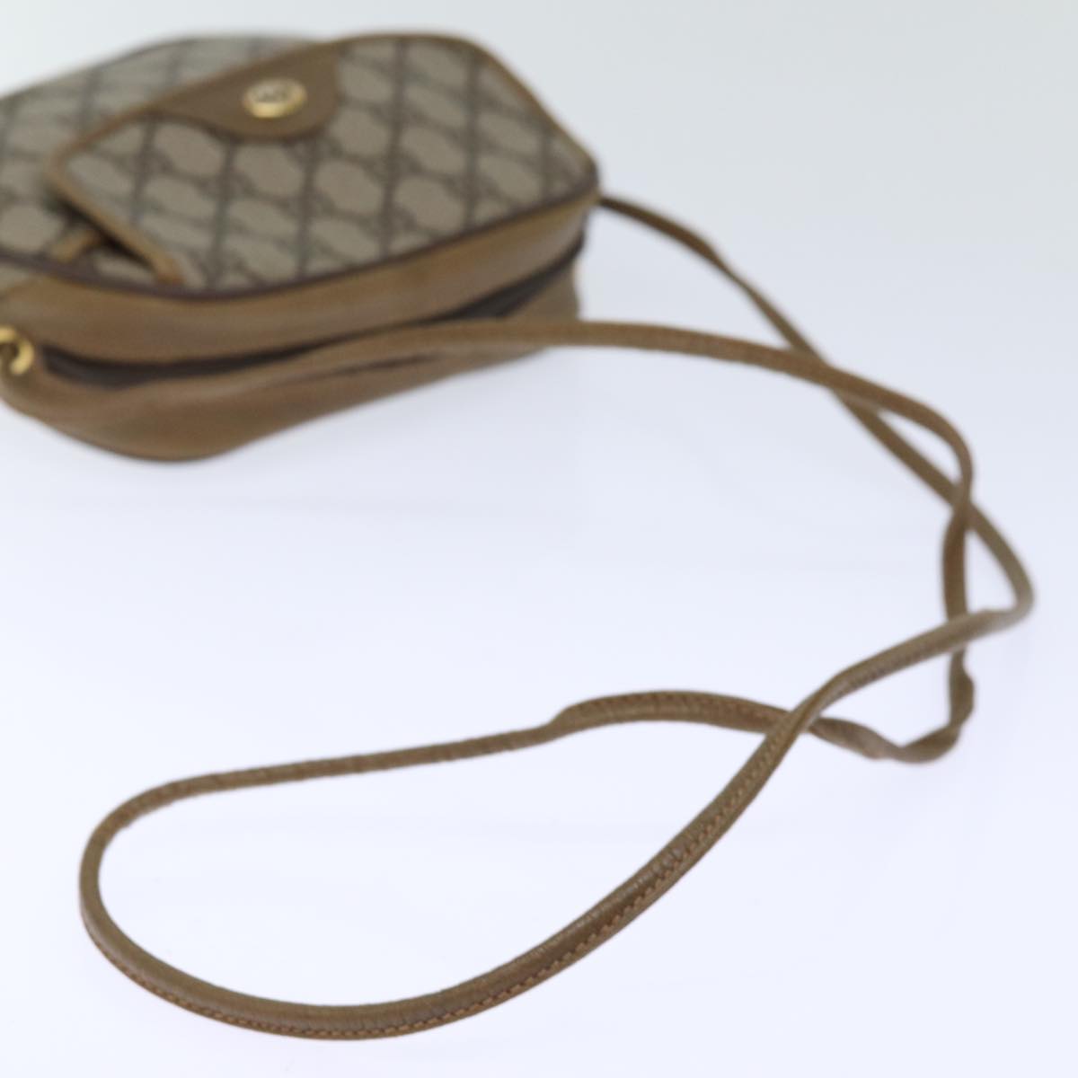 GUCCI GG Supreme Shoulder Bag PVC Beige 56 02 600 yk12077