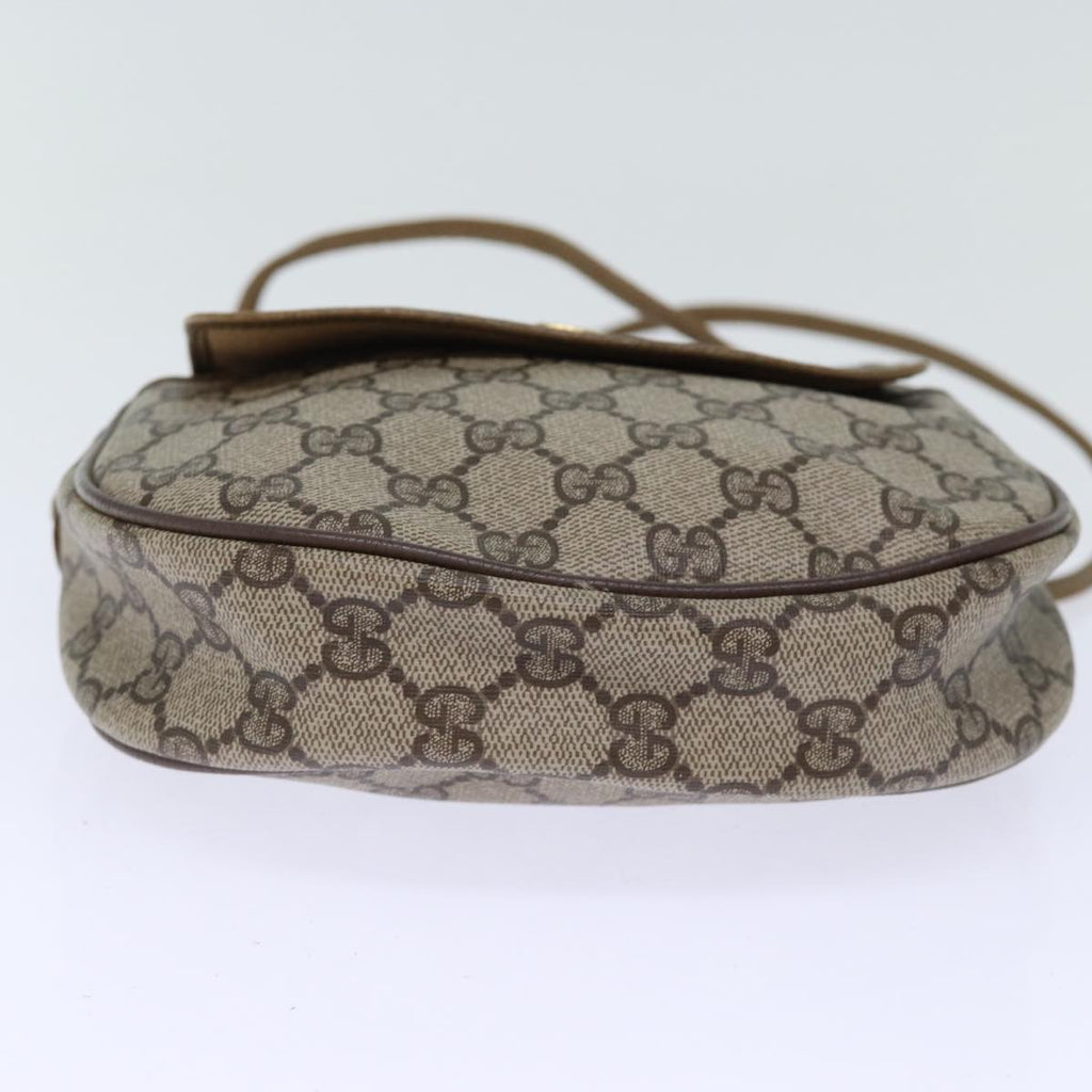 GUCCI GG Supreme Shoulder Bag PVC Beige 56 02 600 yk12077
