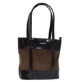 GUCCI Tote Bag Suede Brown yk12084
