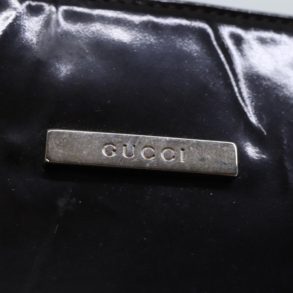 GUCCI Tote Bag Suede Brown yk12084