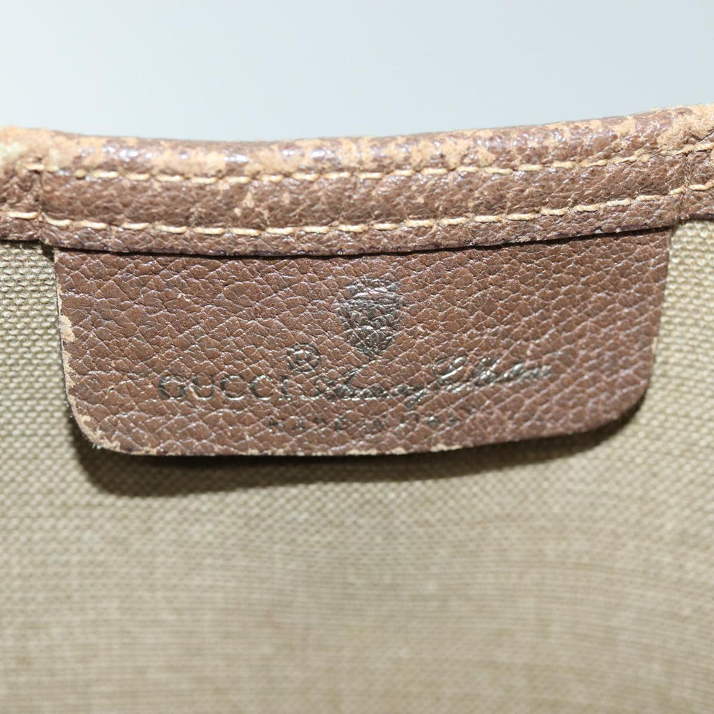 GUCCI GG Supreme Web Sherry Line Tote Bag Beige Red Green 40 02 003 yk12106