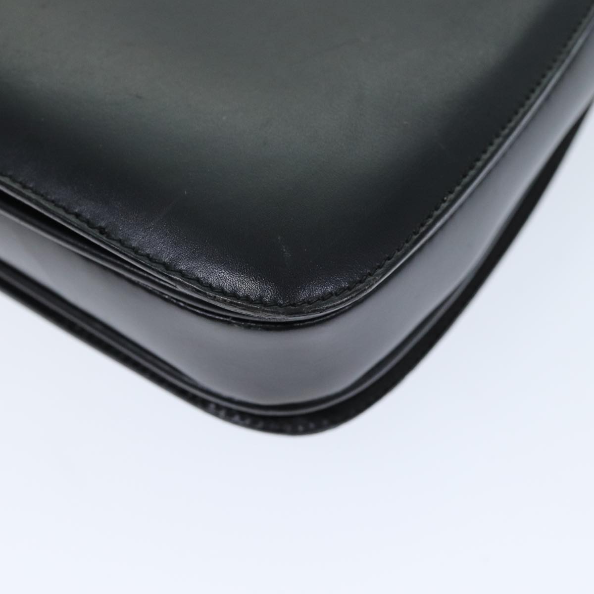 GUCCI Hand Bag Leather Black yk12169