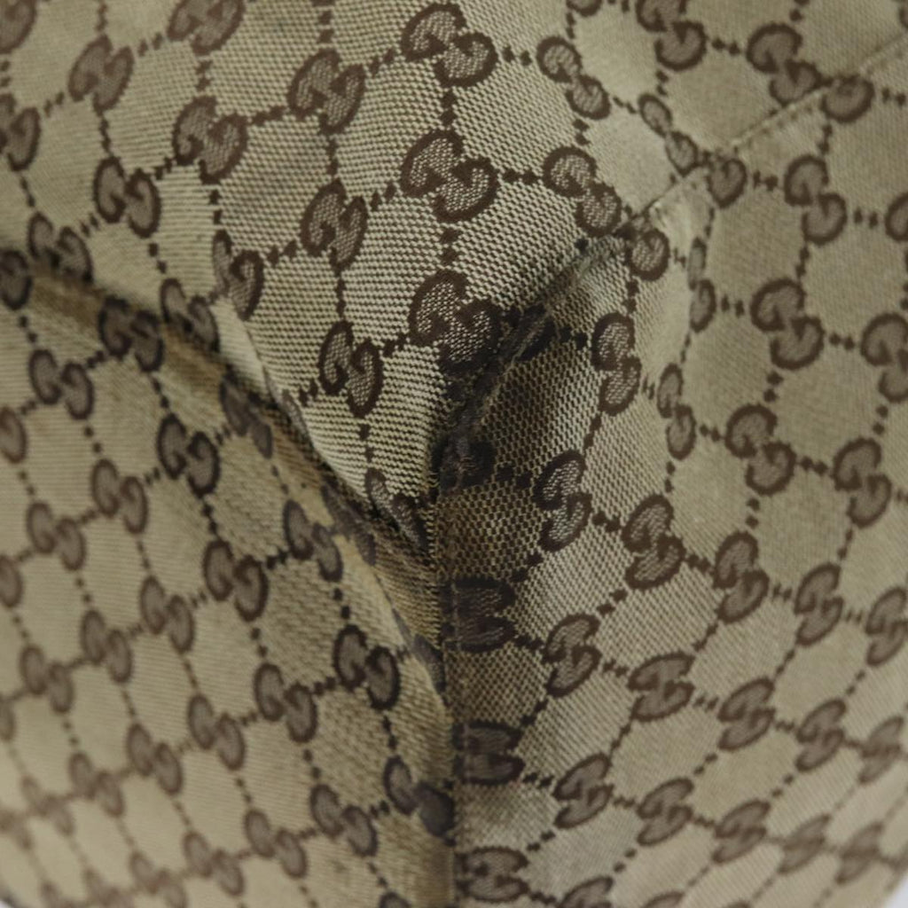GUCCI GG Canvas Web Sherry Line Boston Bag Beige Green Red 146310 yk12176