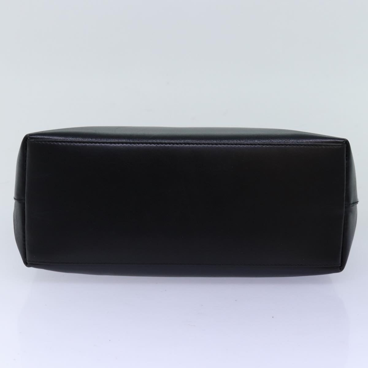 GUCCI Bamboo Shoulder Bag Leather Black 001 3007 yk12185