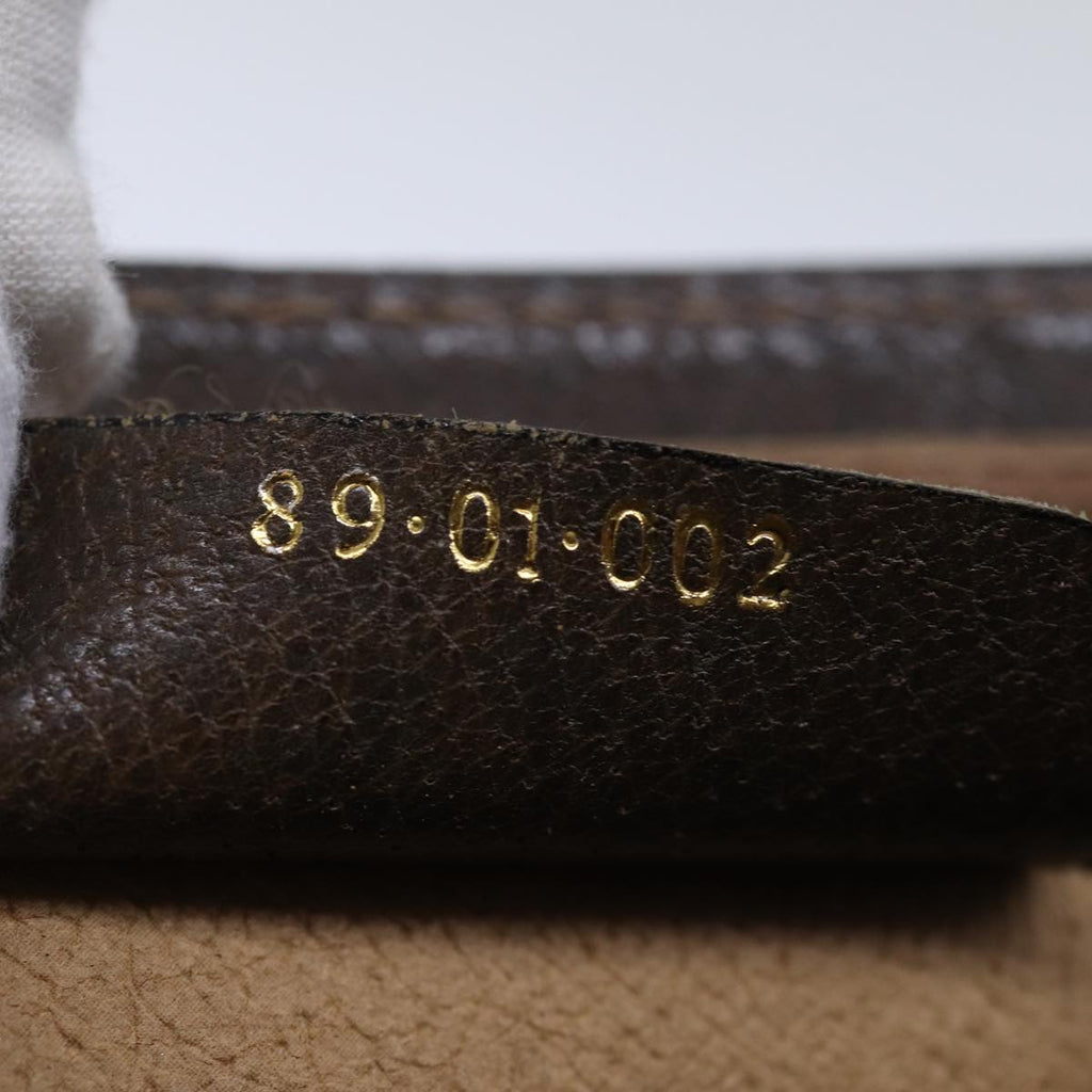 GUCCI GG Supreme Web Sherry Line Clutch Bag PVC Beige Red 89 01 002 yk12307