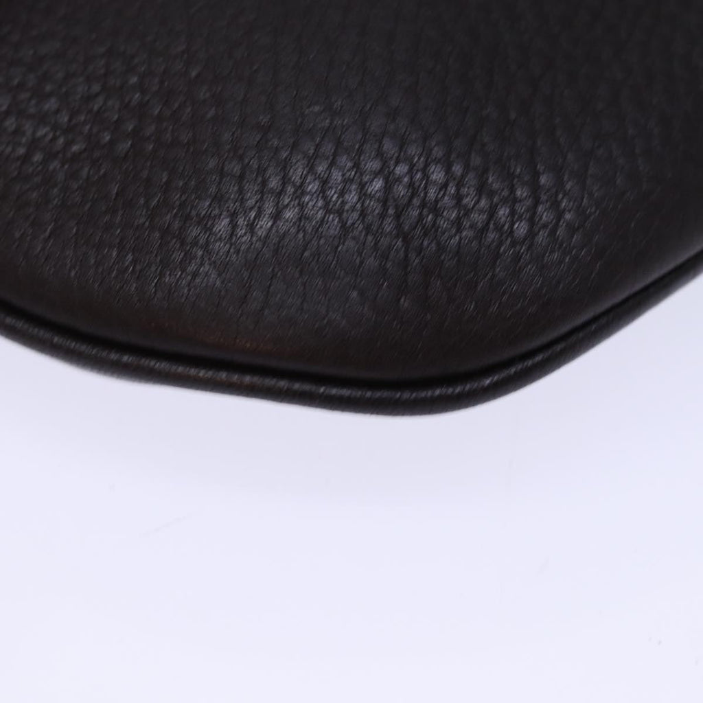 GUCCI Pouch Leather Brown 252041 yk12312