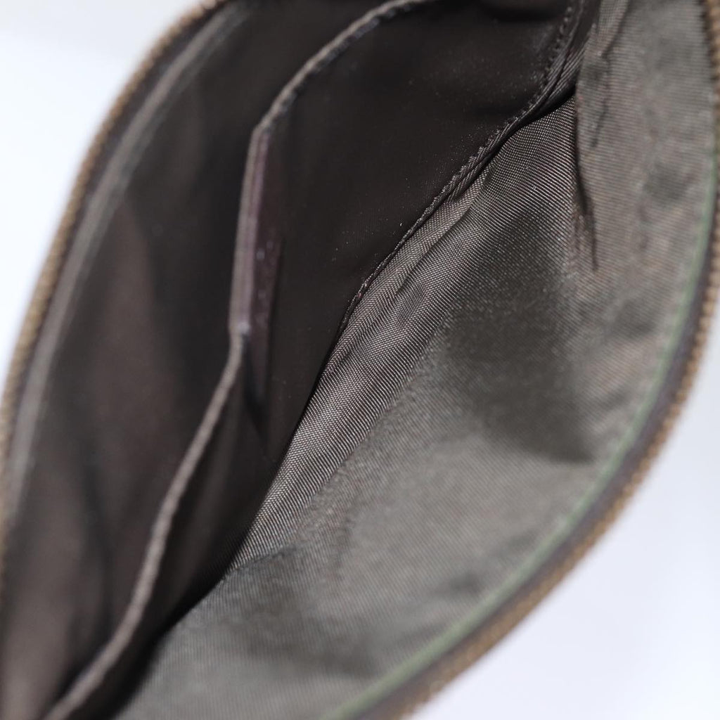 GUCCI Pouch Leather Brown 252041 yk12312