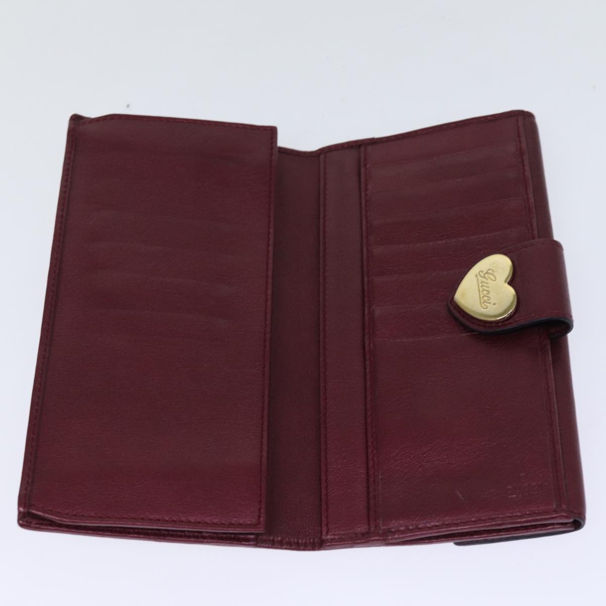 GUCCI GG Canvas Long Wallet Beige 203550 yk12329