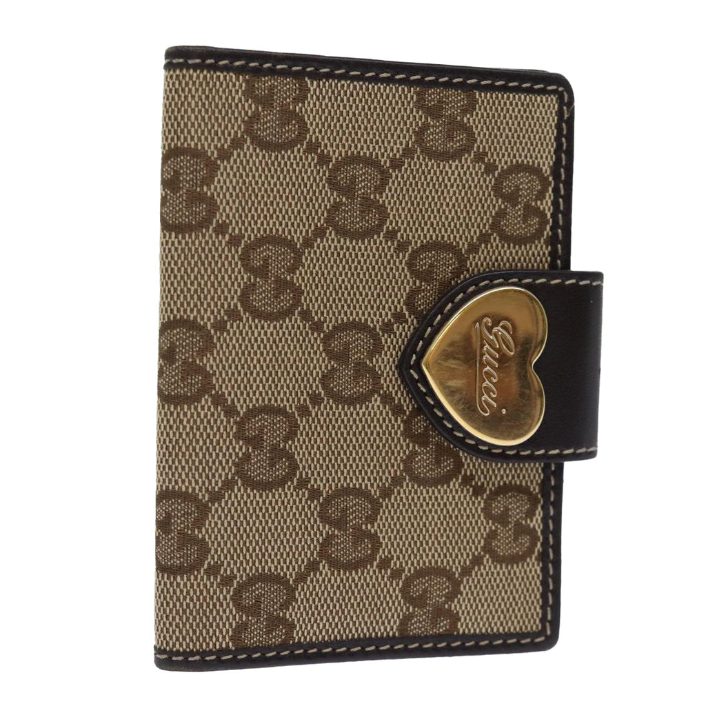 GUCCI GG Canvas Pass Case Beige 224261 yk12334
