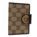 GUCCI GG Canvas Pass Case Beige 224261 yk12334