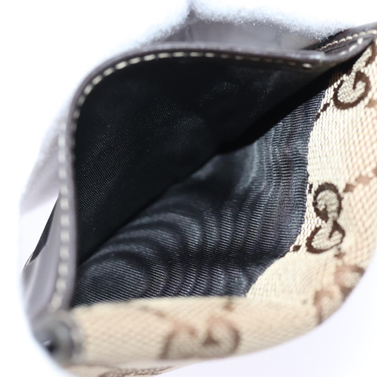 GUCCI GG Canvas Pass Case Beige 224261 yk12334