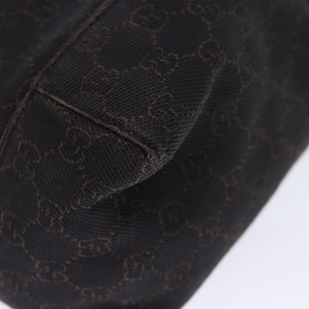 GUCCI GG Canvas Shoulder Bag Brown 101292 yk12397