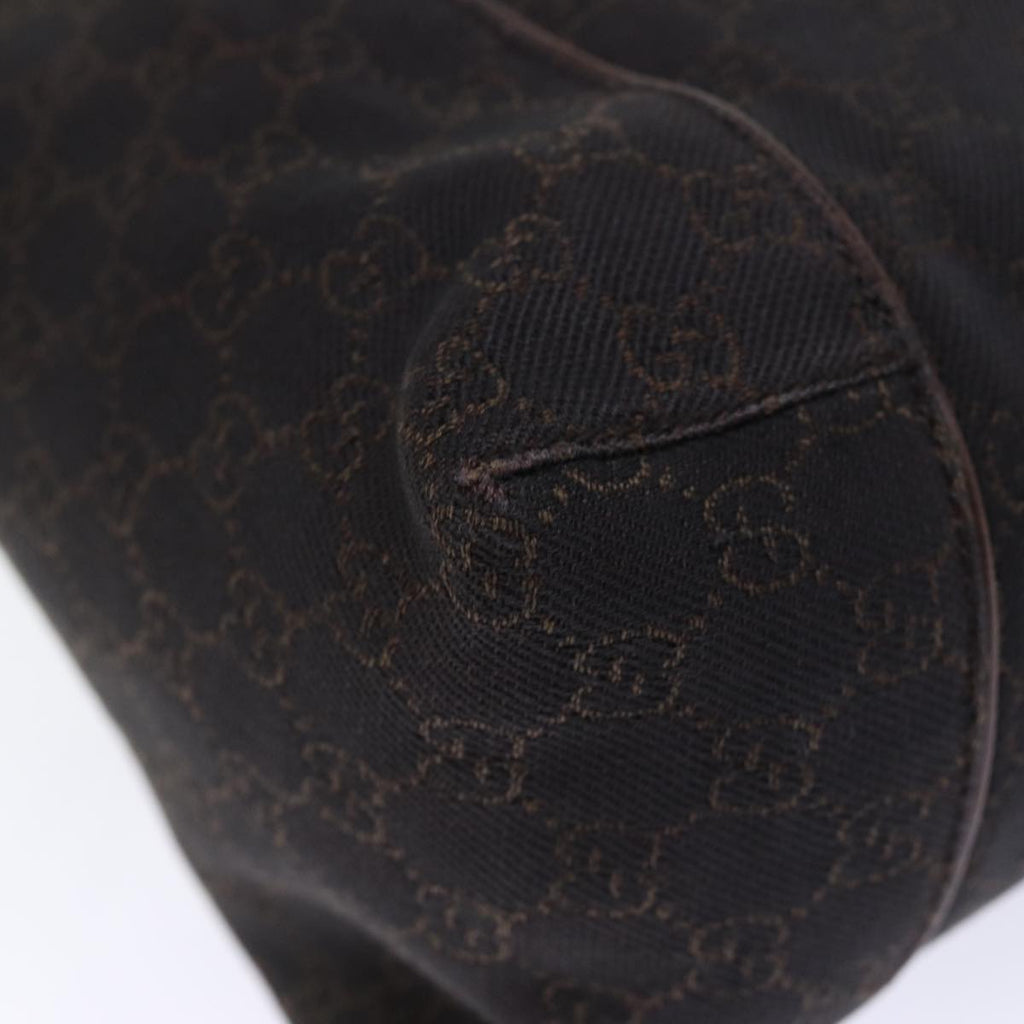 GUCCI GG Canvas Shoulder Bag Brown 101292 yk12397