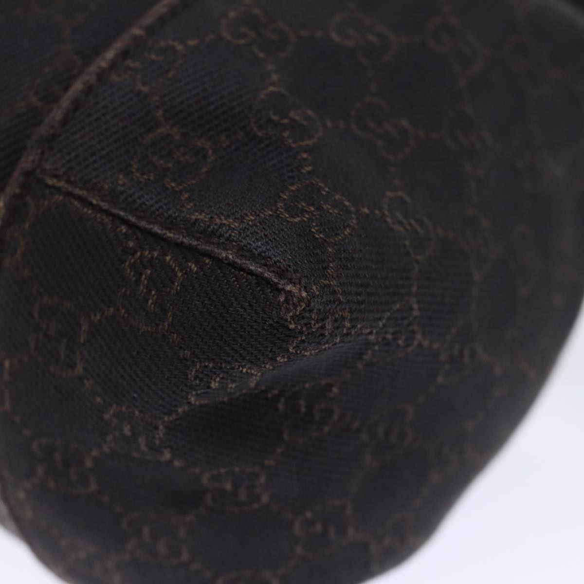 GUCCI GG Canvas Shoulder Bag Brown 101292 yk12397