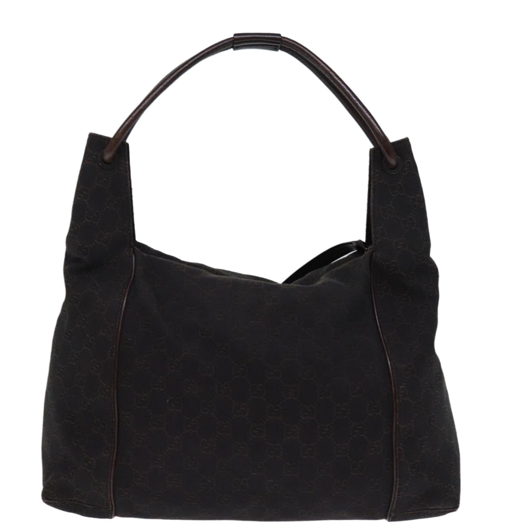 GUCCI GG Canvas Shoulder Bag Brown 101292 yk12397