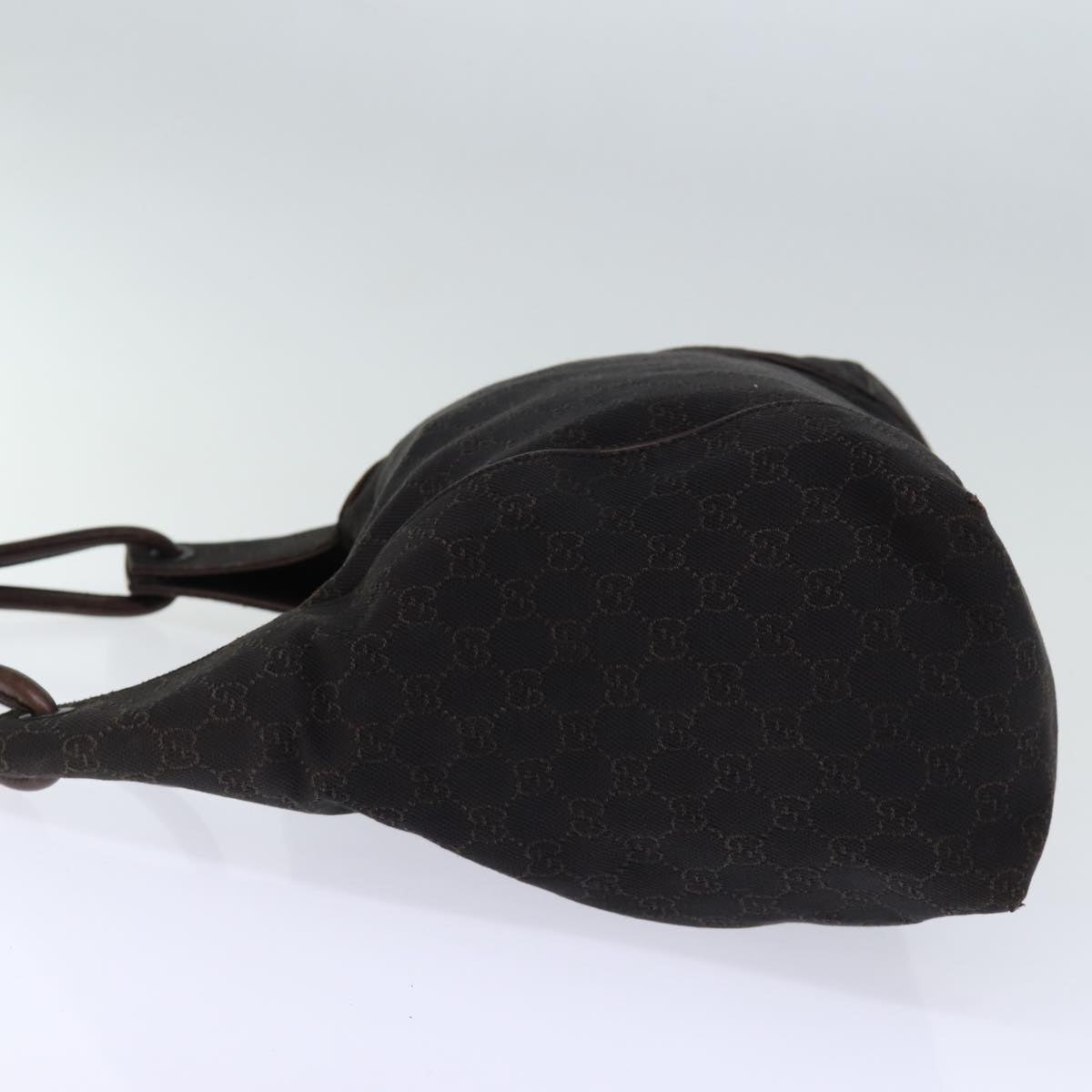 GUCCI GG Canvas Shoulder Bag Brown 101292 yk12397