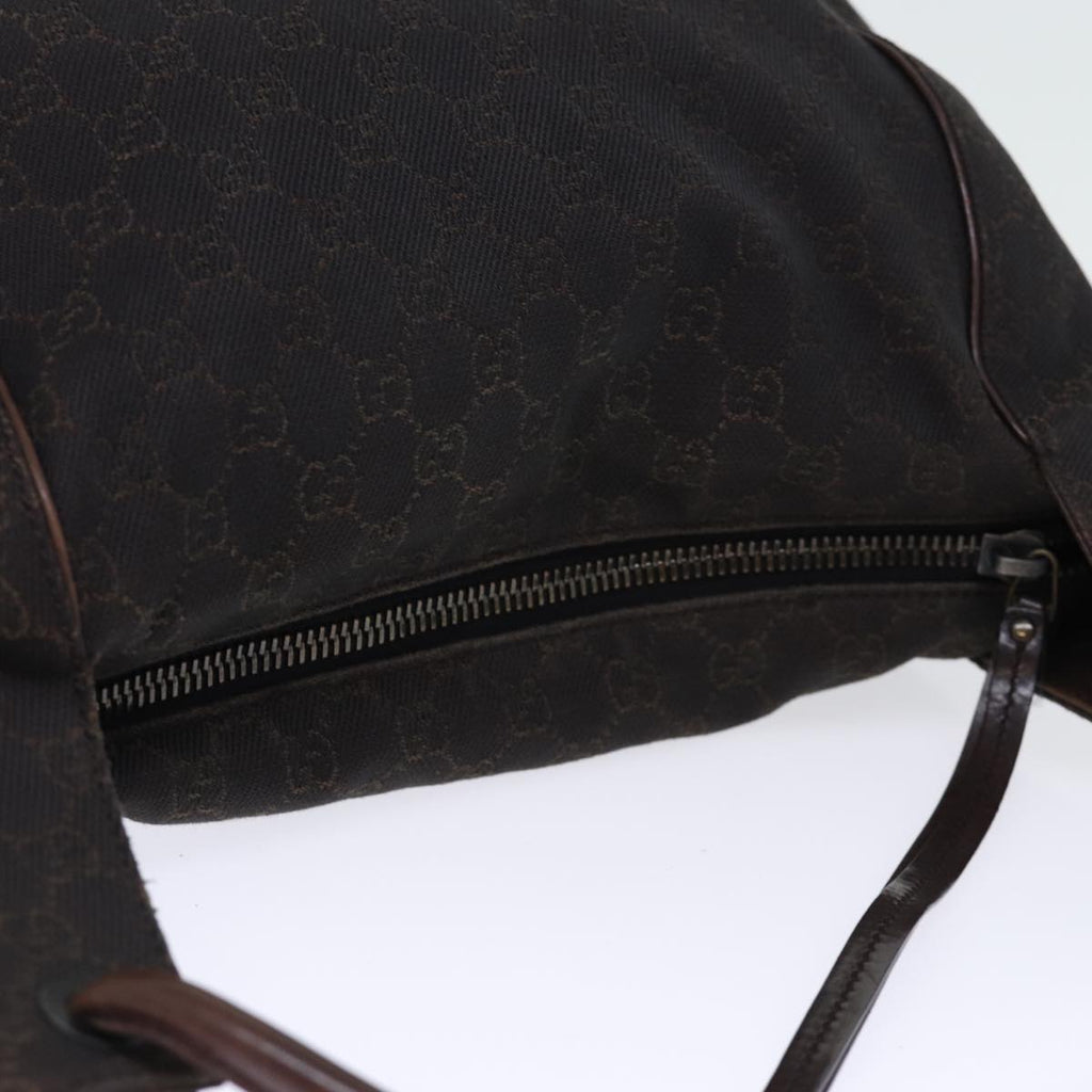 GUCCI GG Canvas Shoulder Bag Brown 101292 yk12397