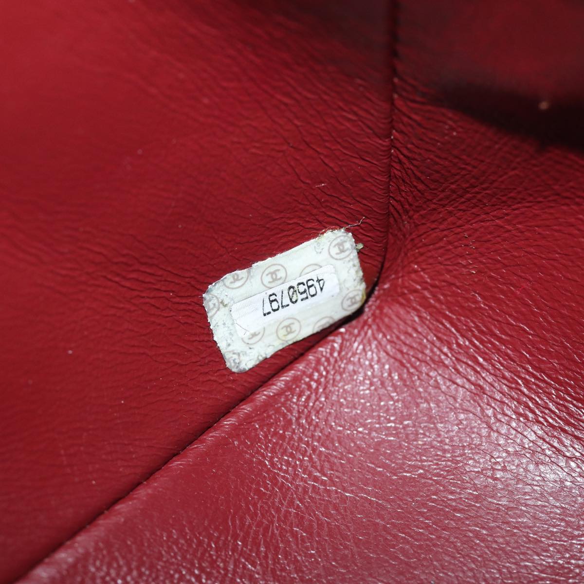 CHANEL Diana Matelasse Chain Shoulder Bag Lamb Skin Black CC yk12418A