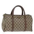 GUCCI GG Supreme Boston Bag PVC Beige 002 615 6842 yk12423