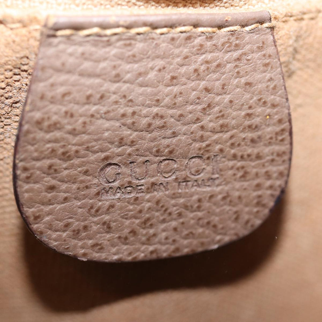 GUCCI GG Supreme Boston Bag PVC Beige 002 615 6842 yk12423