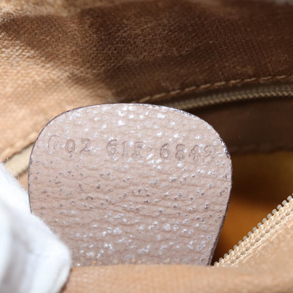 GUCCI GG Supreme Boston Bag PVC Beige 002 615 6842 yk12423
