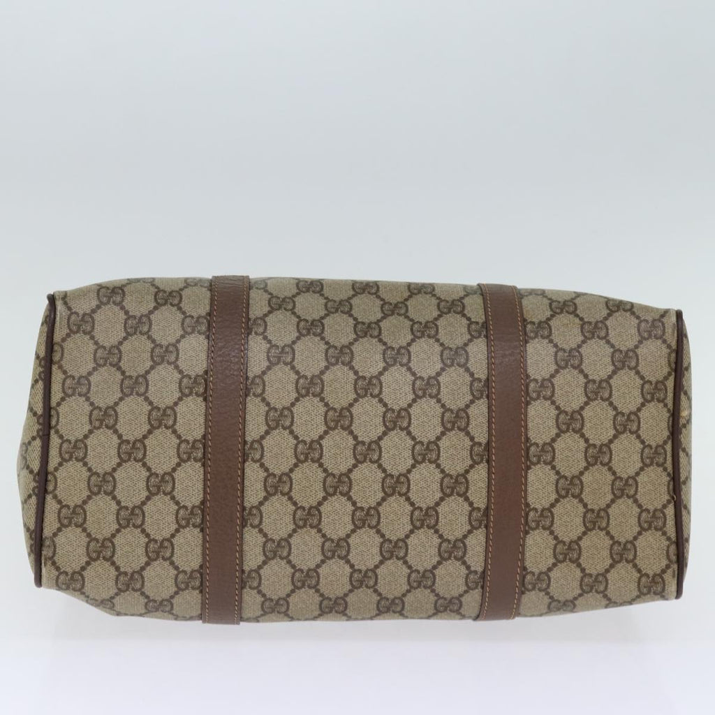 GUCCI GG Supreme Boston Bag PVC Beige 002 615 6842 yk12423