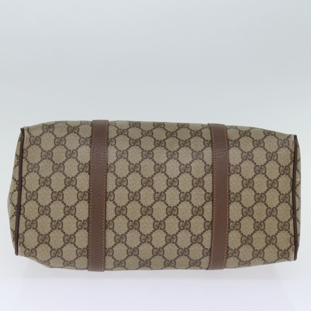 GUCCI GG Supreme Boston Bag PVC Beige 002 615 6842 yk12423