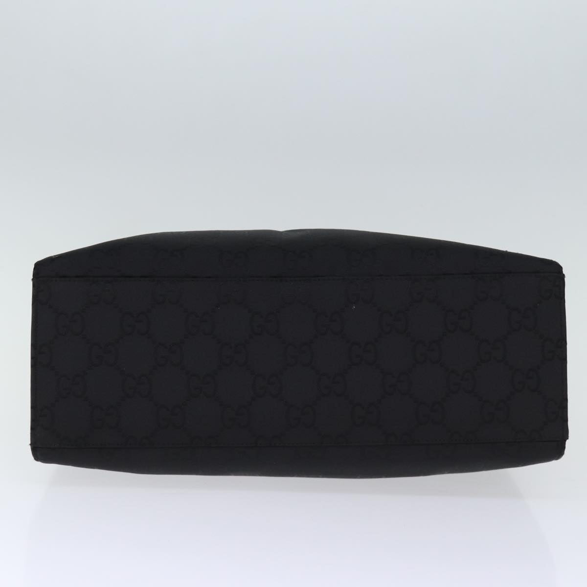 GUCCI Bamboo GG Canvas Hand Bag Black 002 1010 yk12489