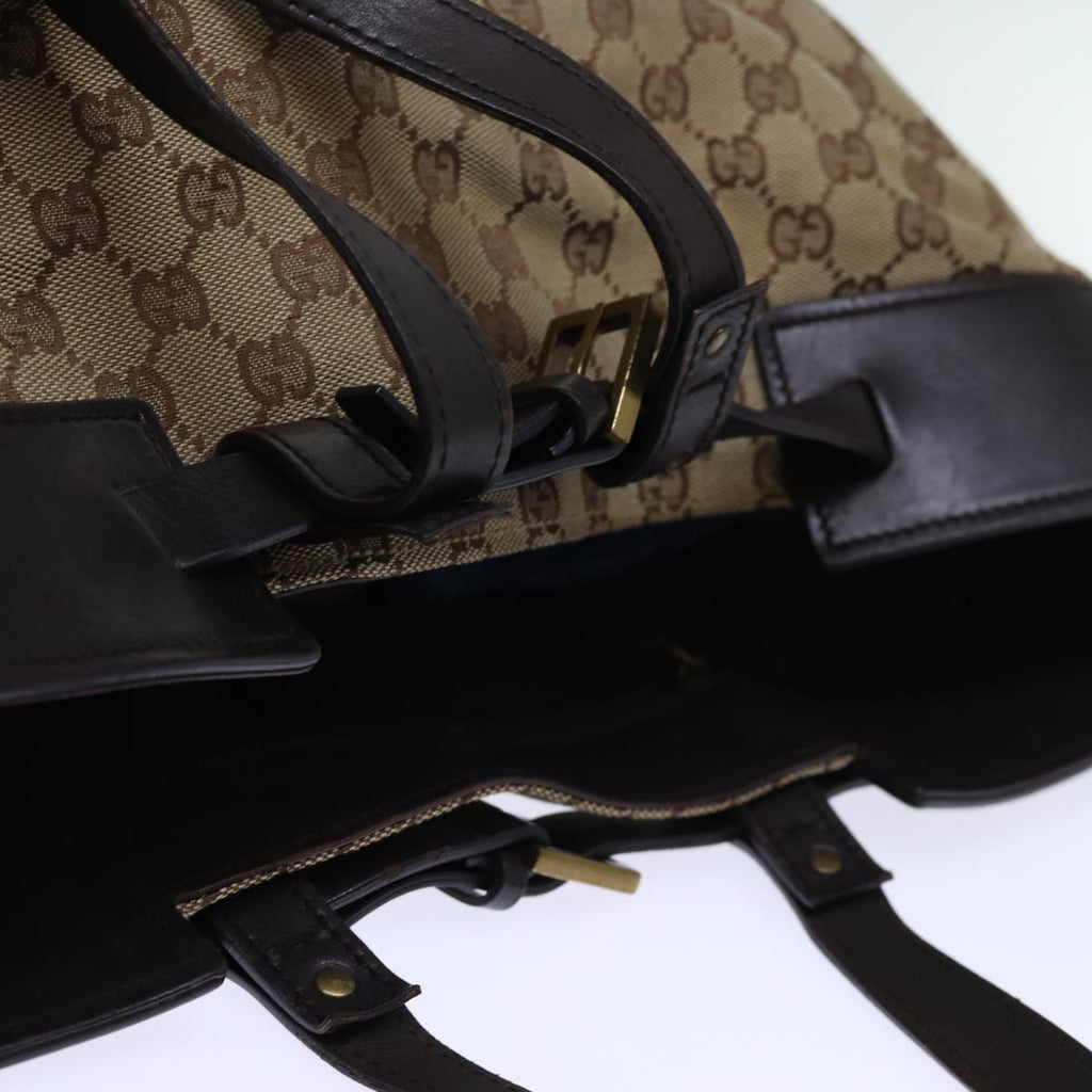 GUCCI GG Canvas Tote Bag Beige 106251 yk12513