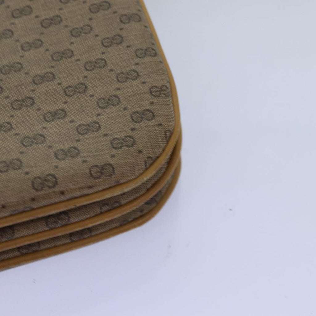 GUCCI Micro GG Supreme Shoulder Bag PVC Beige 004 106 0024 yk12533