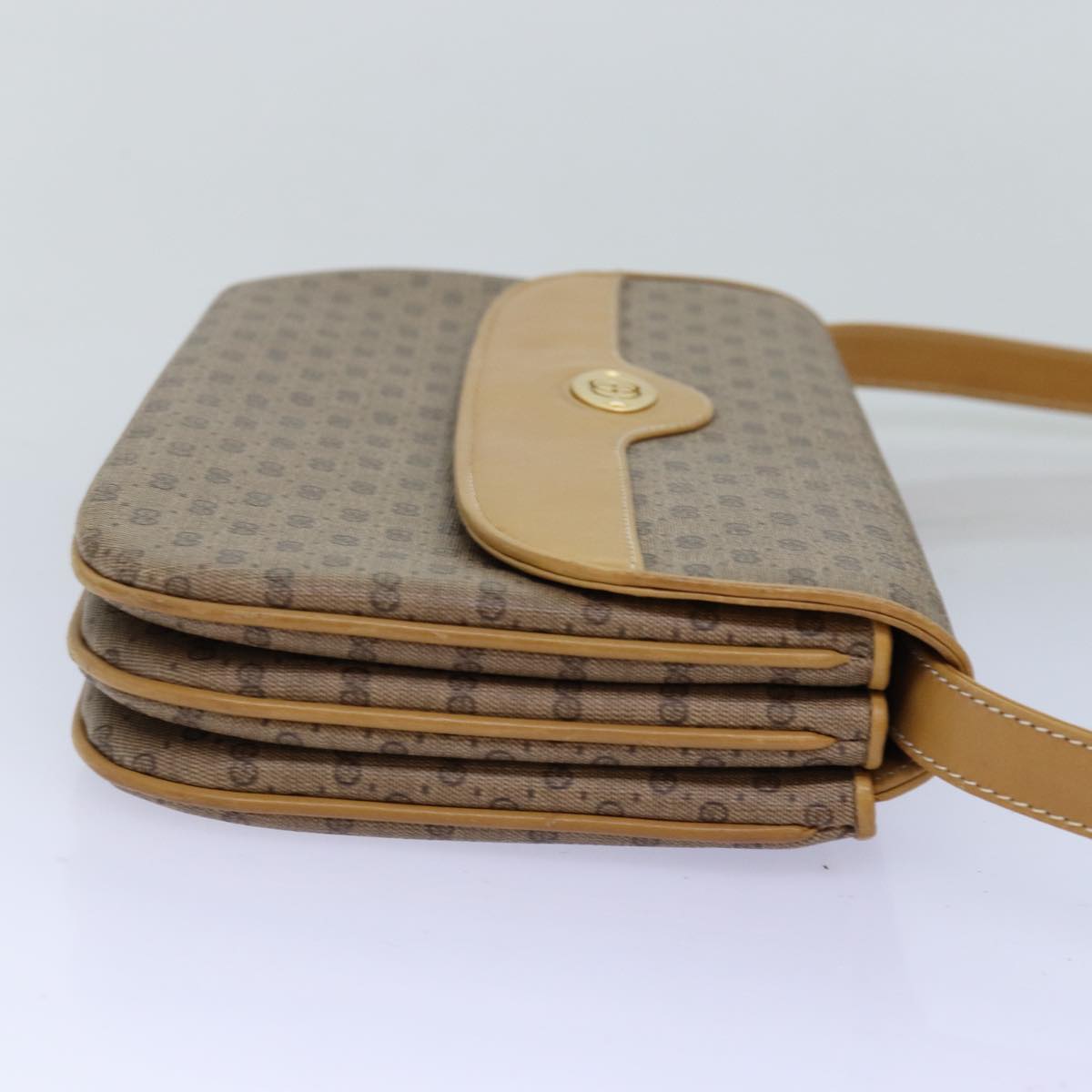 GUCCI Micro GG Supreme Shoulder Bag PVC Beige 004 106 0024 yk12533