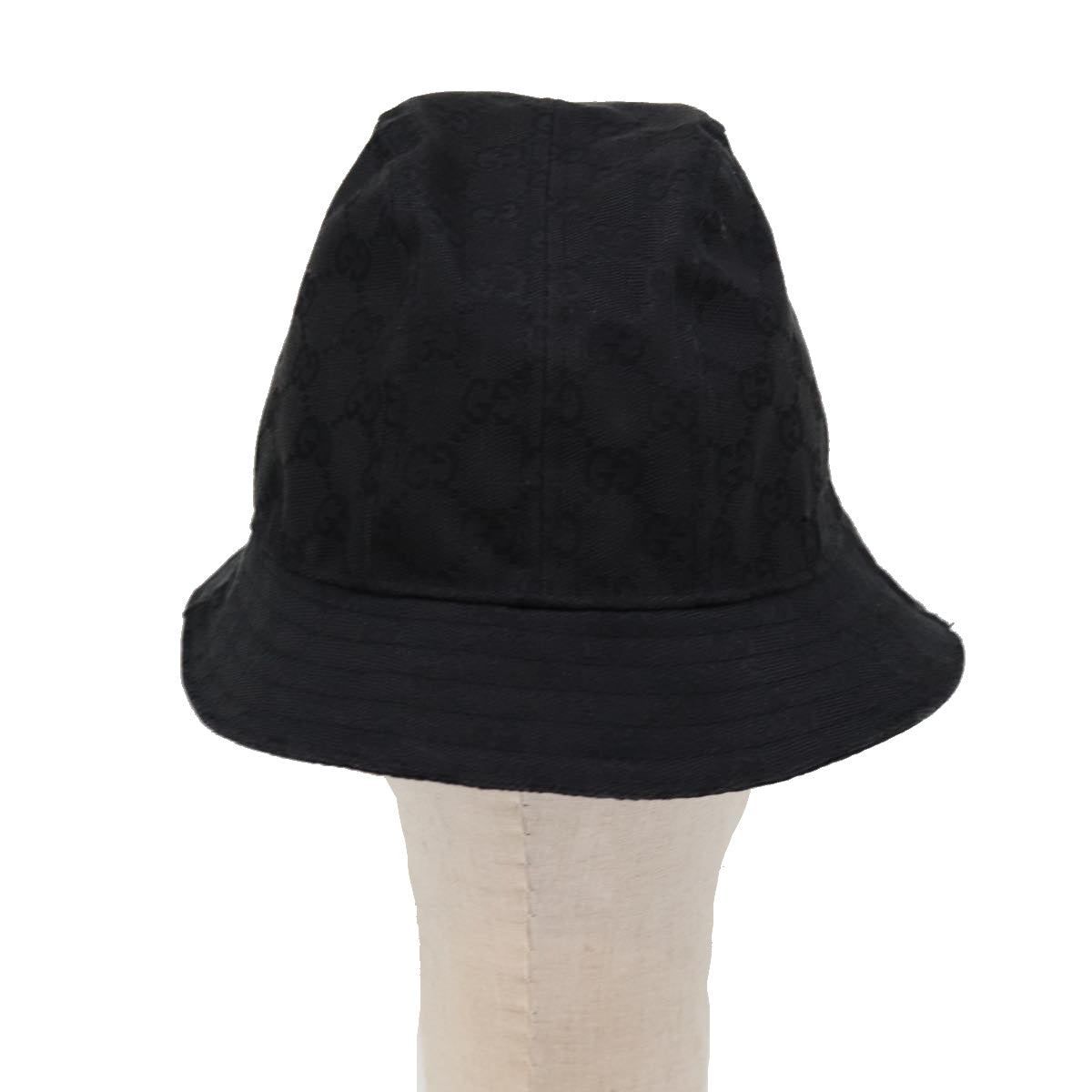 GUCCI GG Canvas Hat L Black yk12541