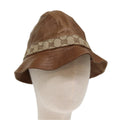 GUCCI GG Canvas Hat L Brown yk12576