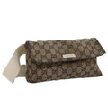 GUCCI GG Canvas Body Bag Beige 146304 yk12616